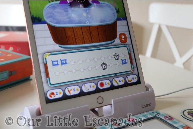 swimming hippo numbers traps bento box osmo math wizard enchanted world games
