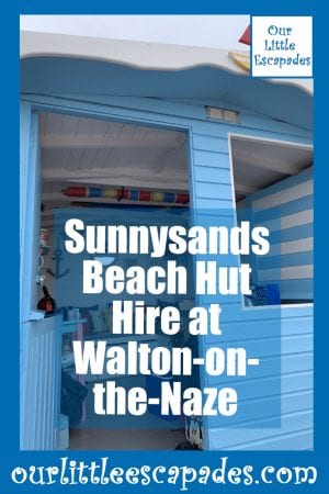 Sunnysands Beach Hut Hire at Walton-on-the-Naze