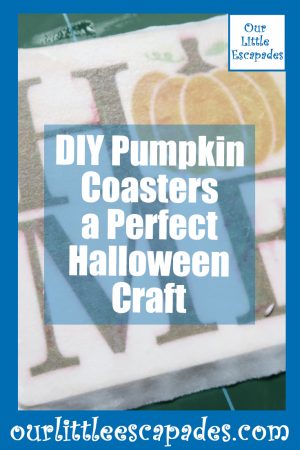DIY Pumpkin Coasters a Perfect Halloween Craft