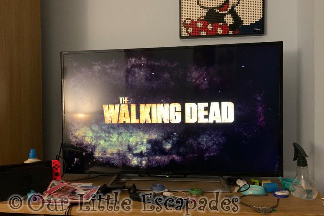 the walking dead title screen tv