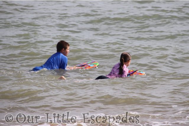 ethan little e boogie board sea