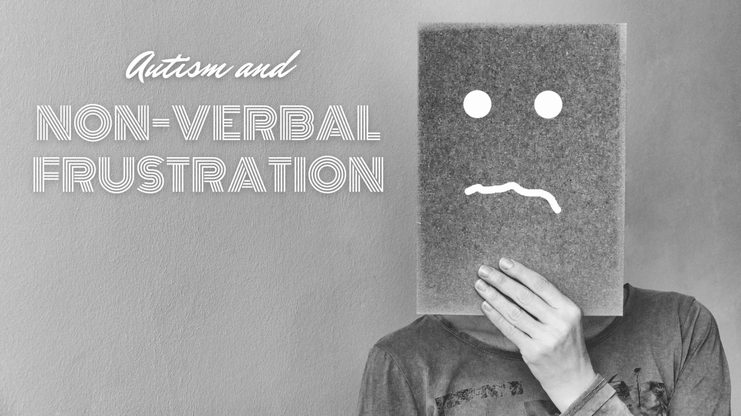 autism and non verbal frustration