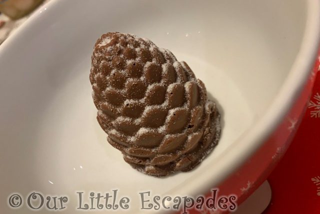 chocolate pine cone dessert marks and spencers