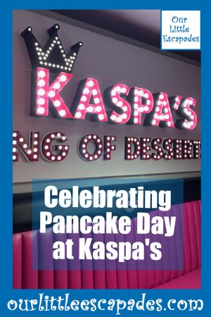 Celebrating Pancake Day at Kaspas