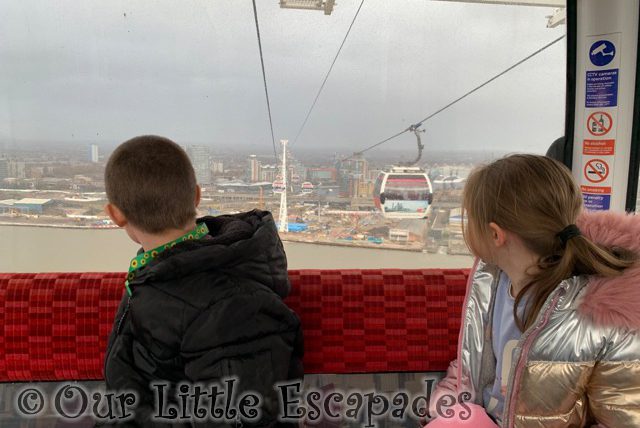 ethan little e looking out cable car window