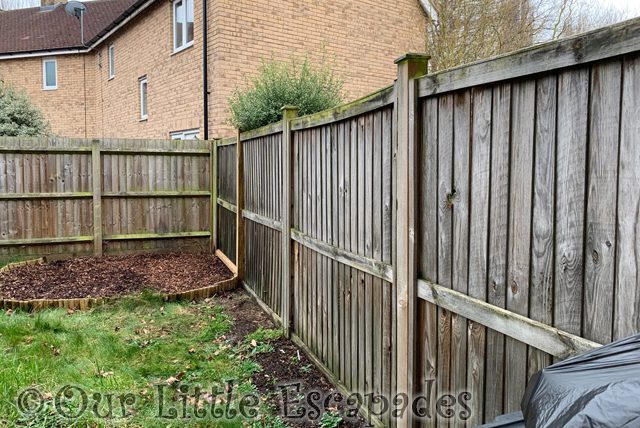 fixed garden fence