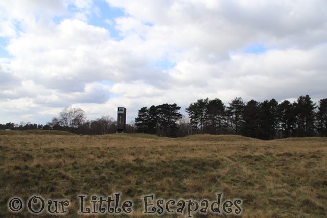 royal burial ground viewing tower distance sutton hoo
