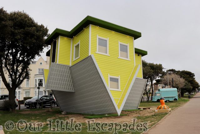 upside down house clacton-on-sea Tendring Coast By Bus