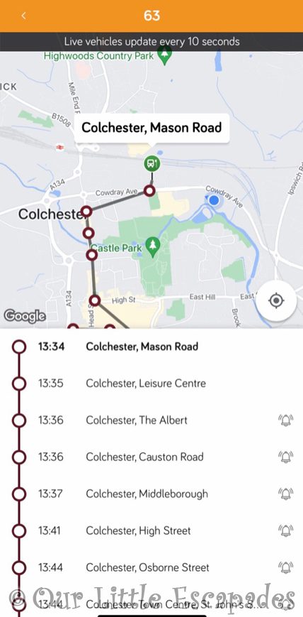 route 63 map hedingham chambers app