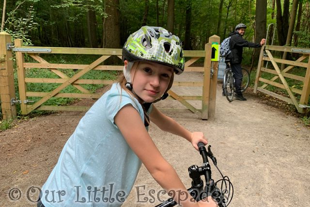 little e riding bikes at ickworth estate