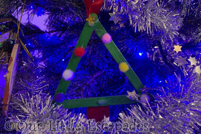 christmas tree craft stick decoration 2022 christmas tree