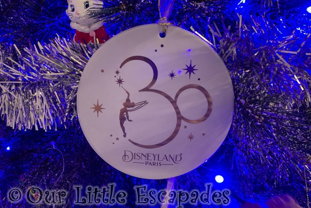 disneyland paris 30th birthday celebration christmas decoration