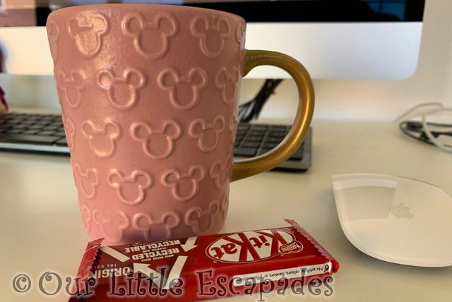 mickey mouse pattern mug kitkat mac project 365 2023