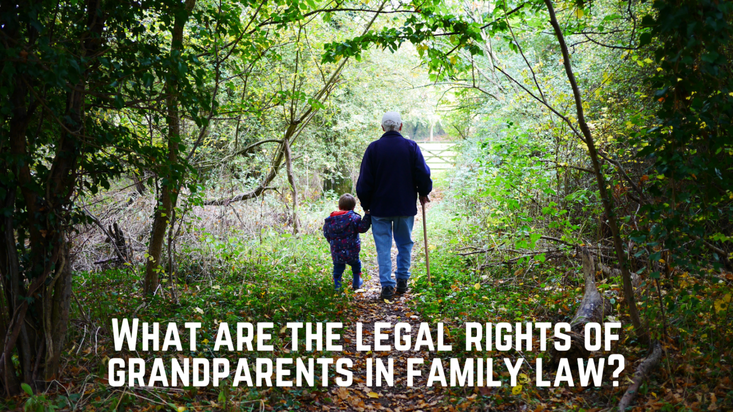 What are the legal rights of grandparents in family law