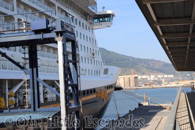 disney dream docked bilbao port
