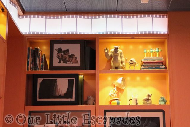 monsters inc pixar display animators palate disney dream