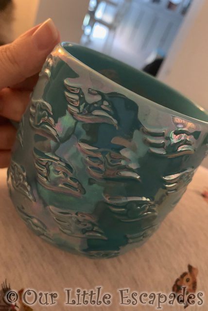 janes hand holding blue pearlescent disney cruise line mug project 365 2023